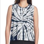 Sage Collective tie dye boxy tank top in Navy size M Photo 0