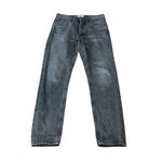 AGOLDE Jamie Straight Jeans High Waist Washed Black (East Village Wash) Size 27 Photo 1