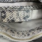 Michael Kors  Fulton Black Python Embossed Leather Hobo Shoulder Bag 2 Photo 8