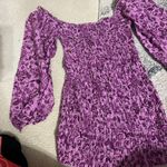 Free People Womens Smock It To Me Smocked Floral Mini Dress In Azalea Combo S Photo 10