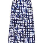 Jason Wu EUC  x RTR Blue White Midi Skirt Size 2 Photo 2