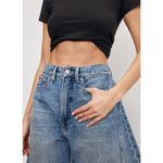 Good American $179 New Good Extreme Barrel Jeans - 0 / 25 Photo 4