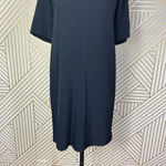 Everlane  The Japanese GoWeave Zip Short Sleeve Tee Dress‎ in Black Size US 0 Photo 5