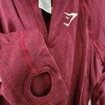 Gymshark NWOT  Vital Seamless 2.0 1/2 Zip Pullover - Baked Maroon Marl Size XS Photo 9