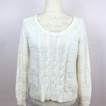 Anthropologie Coincidence & Chance Ivory Sweater Size L Photo 0