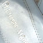 Etienne Aigner  black patten leather flats with pointy toes and tiny bow on top Photo 3