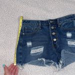 Denim Blvd High Waisted Denim Shorts Photo 5