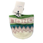 Moncler  NWT Logo Intarsia Knit Wool Beanie Photo 1