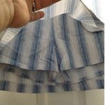 Zac & Rachel Women's Size 14 Blue & White Striped Stretch Comfort Pull Photo 2