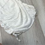 Guess Vintage  Tank Top ruched ribbed womens White (small) y2k Photo 4