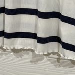 LuLaRoe  Kelly Top Navy Blue Stripe‎  2XL NWT Photo 3