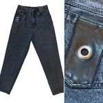 Bonjour Vintage  Goth Hip Hop Punk High Waisted 100% Cotton Jeans Photo 1