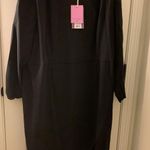 Sergio Hudson x Target Women's Strong Shoulder Midi Dress Choose Your Size Black Photo 0