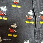 Disney  Women's Black Denim Shorts Photo 2