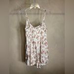 Charlotte Russe  Women’s Floral Print 100% Cotton Sleeveless Shorts Romper|Sz:L Photo 15