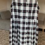 Susan Bristol Vintage Plaid Maxi Dress Old Money Quiet Luxury Dark Academia 10 Photo 0
