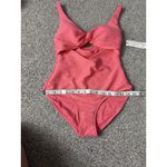 Anne cole  Dream Weaver Twist Front  Melon‎ One Piece Swimsuit women's  Size 6 Photo 4