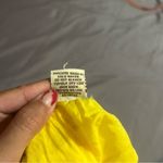 Arden B Yellow of the shoulder blouse Photo 5