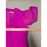 Adelyn Rae Thalia Cape Blazer Mini Dress Hot Pink Sz Large NWT $158 NEW Barbie Photo 8
