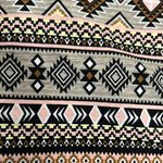 Sew In Love Pink and Brown Graphic Polo Blouse Size XL Photo 7