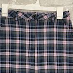 Unif  Blue and Pink Plaid Dawson Straight Leg Pants Photo 1