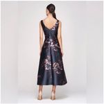 Kay Unger  Elsa Floral Tea Length Dress - Size 2 - Elegant (New) Photo 1