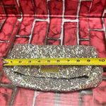 Victoria's Secret  silver sequin clutch purse Photo 3