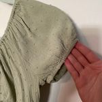 Apricot Lane Green Dot Crop Top Photo 4