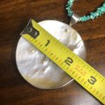 Sterling Silver JAY KING Desert Rose Turquoise Chip Mother Of Pearl  Necklace Photo 6