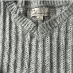 Vintage Havana cable knit grey and black star sleeve sweater Gray Size M Photo 1