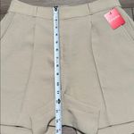 Spanx Crepe 6” High Rise Shorts Tahini Tan Size Medium Photo 7
