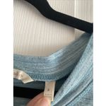 Soft Surroundings  Womens Small Blue Long Sleeve Cozy Top Photo 2