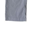 Crosby women's size 4 light blue and white striped ribbed cropped pull Photo 5