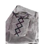 Vtg Y2K Seven For All Mankind Womans Low Rise Straight Leg Corduroy Jeans 27 Purple Size 4 Photo 5