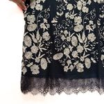 LOGO By Lori Goldstein LOGO LAVISH by Lori Goldstein embroidered tank with eyelash lace trim Photo 1