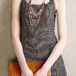 Anthropologie Bordeaux Tanith Skater Dress NEW Photo 0