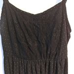 Torrid Womens Plus Size 1 1X 14 Black white polka dot babydoll empire dress Photo 4