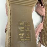 Ted Baker London Taymie Espadrille Wedge Sandals Women's 40 US 9.5 Pink NWOB Photo 13