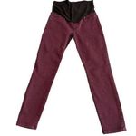 Liverpool Maternity Jeans Womens Size 2 Plum Tummy Panel 26x27 Shaping Baby Photo 0