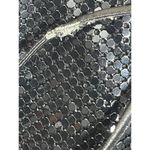 Whiting & Davis VTG Purse Bag Black Mesh Zip Closure Crossbody Photo 3