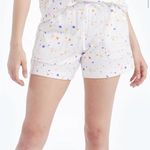Summersalt The Softest French Terry Lounge Shorts Paint Splatter NWT S Photo 0