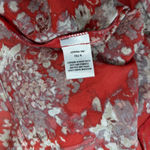 Evereve  Keira Floral Print Smocked Neck Long Puff Sleeves  
Blouse Top Size Small Photo 5