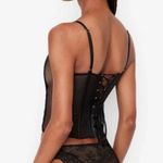 Victoria's Secret  Limited edition Butterfly Mesh Corset Black Photo 4