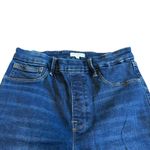 Good American  Power Stretch Pull-On Skinny Jeans Dark Wash Size 3 Large Women's Photo 1