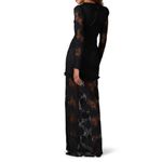 Revolve  x ALEXIS Lucasta‎ Lace-Detailed Deep V Maxi Dress Photo 4