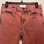 Current/Elliott - The Stiletto Acid Pink Low Rise Jeans- Size 27 Photo 4