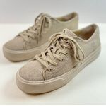 Vince  Heaton Womens Shoes Brown Canvas Low Top Casual Sneakers Streetwear 7 M Photo 3