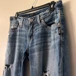 Silver Jeans  Blue Boyfriend Distressed Denim Photo 1