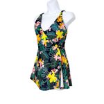 Old Navy Matte Side-Tie Swim Dress size M Photo 4