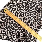 J.Crew Pink Leopard Print Ruffle Shorts Women Size 0 Animal Print Linen Cotton Photo 11